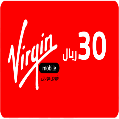 بطاقة فيرجن 30 ريال
