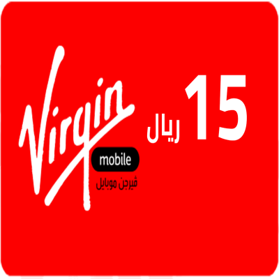 بطاقة فيرجن 15 ريال