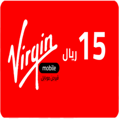 بطاقة فيرجن 15 ريال